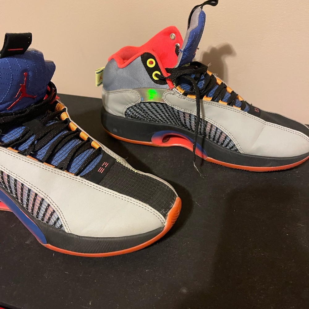 Nike Air Jordan XXXV 35 Center Of Gravity Men’s 12 Basketball Sneakers Shoes - Picture 3 of 7